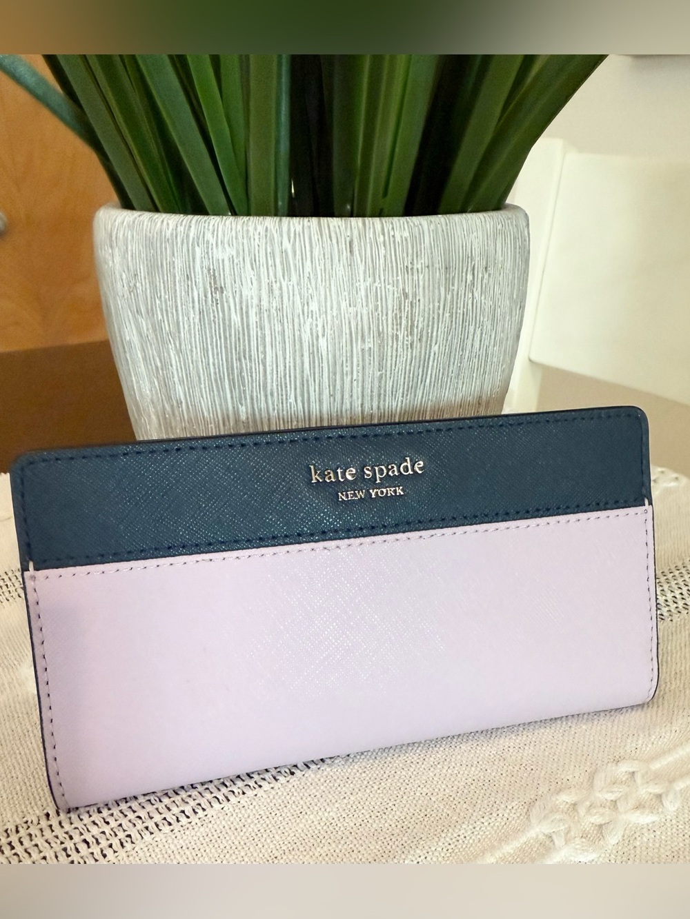 Kate Spade Cameron large slim bifold wallet
